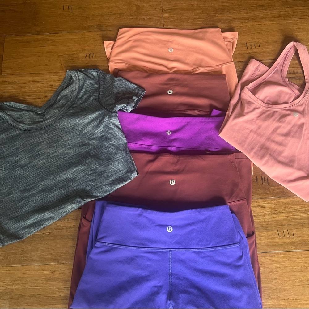 Lot of 7 Lululemon Items